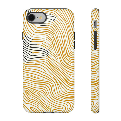 Linear Yellow Chic - Protective Phone Case