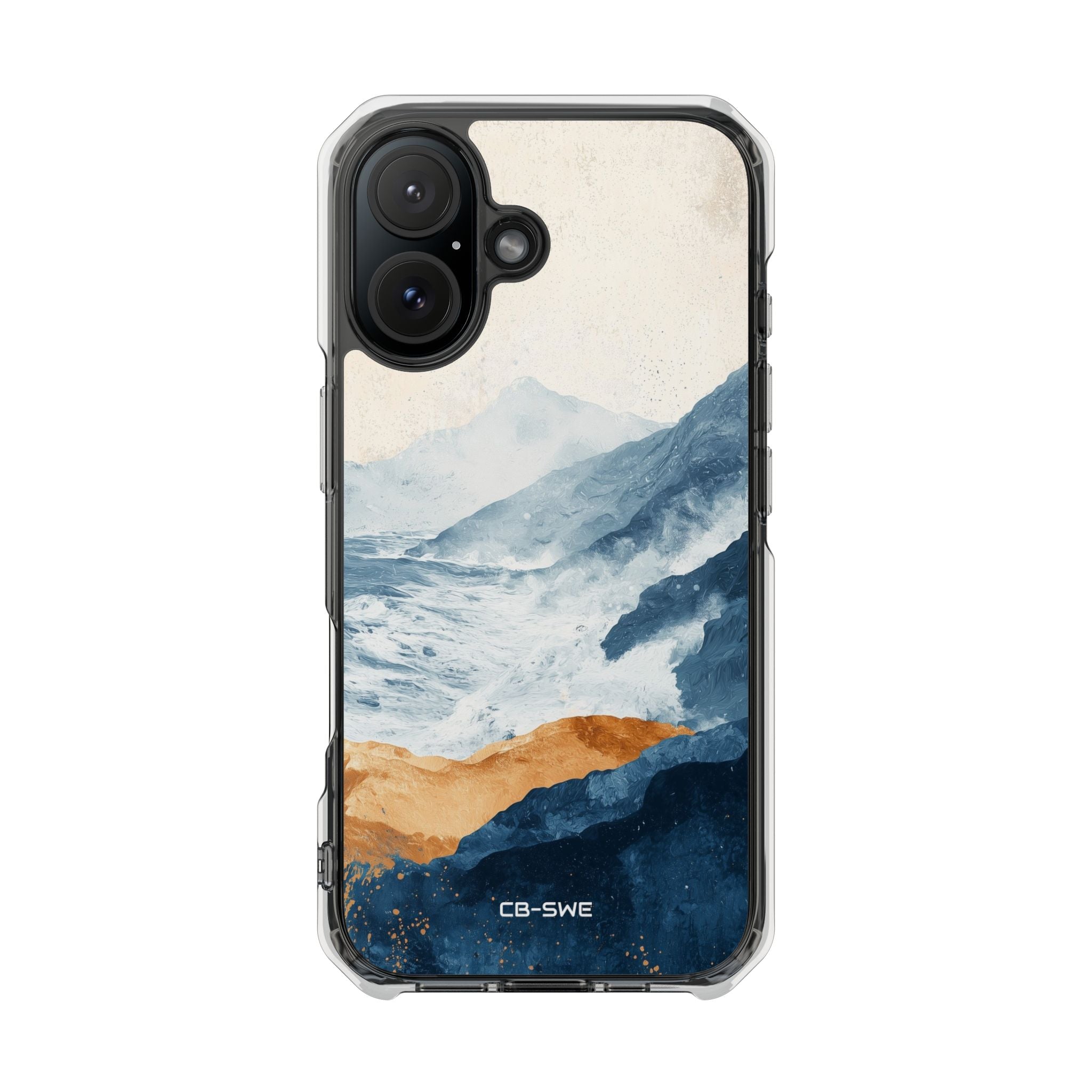 Waves Embrace Shore iPhone Case - Impact