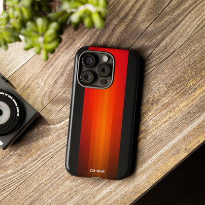Fiery Symmetry Blaze - iPhone Case
