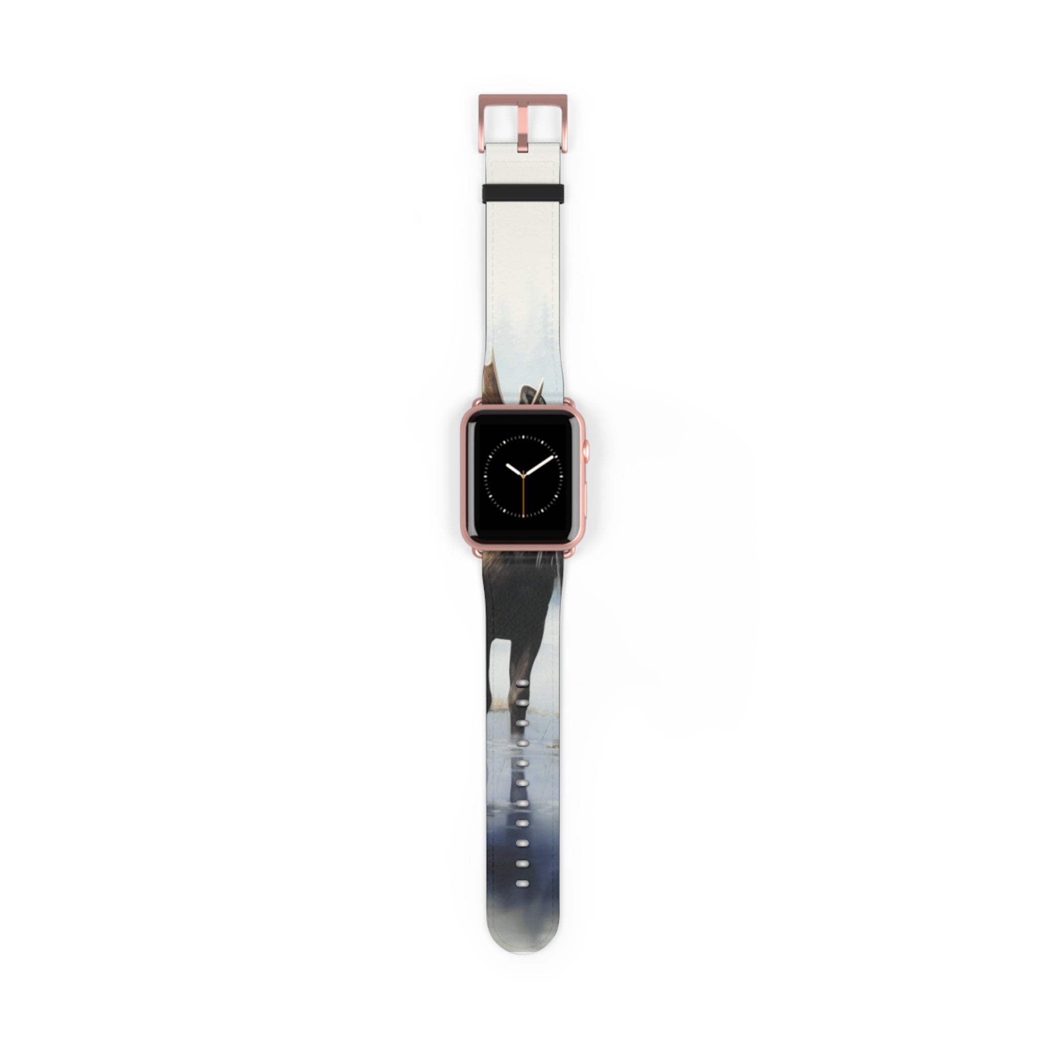 Misty Moose Reflection - Watch Band