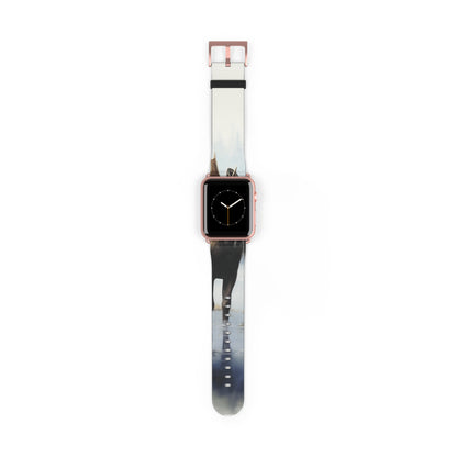 Misty Moose Reflection - Watch Band