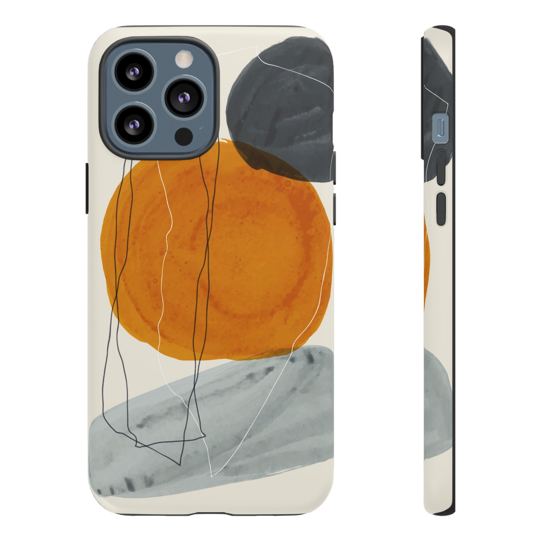 Minimalist line art - Protective Phone Case