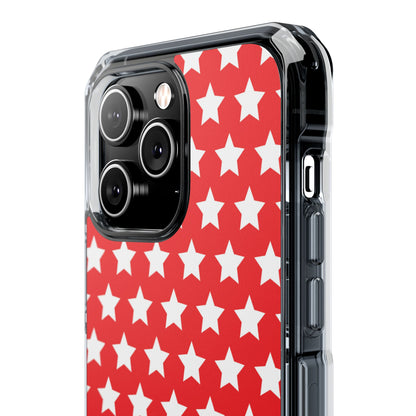 Red Star Symmetry iPhone Case - Impact
