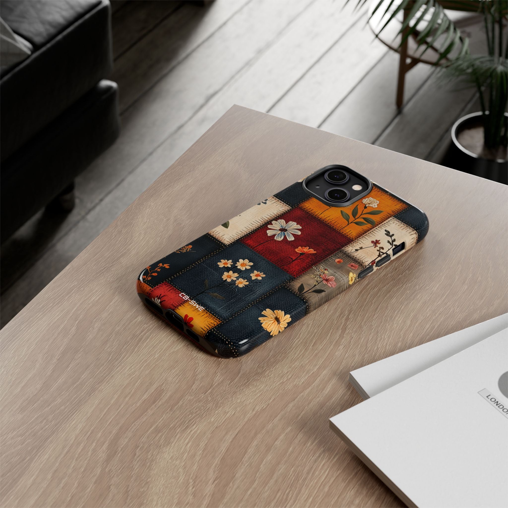 Floral Patches Bloom - iPhone Case