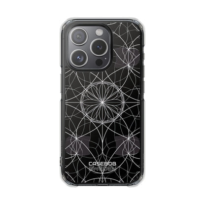 Symmetric Line Bloom iPhone 15 - Impact Clear+
