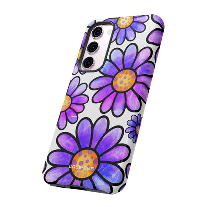 Polka Dot Blooms Samsung S23 Plus Case - Tough