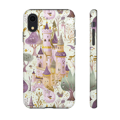 Fairytale Castles Pastel Dream - Protective Phone Case