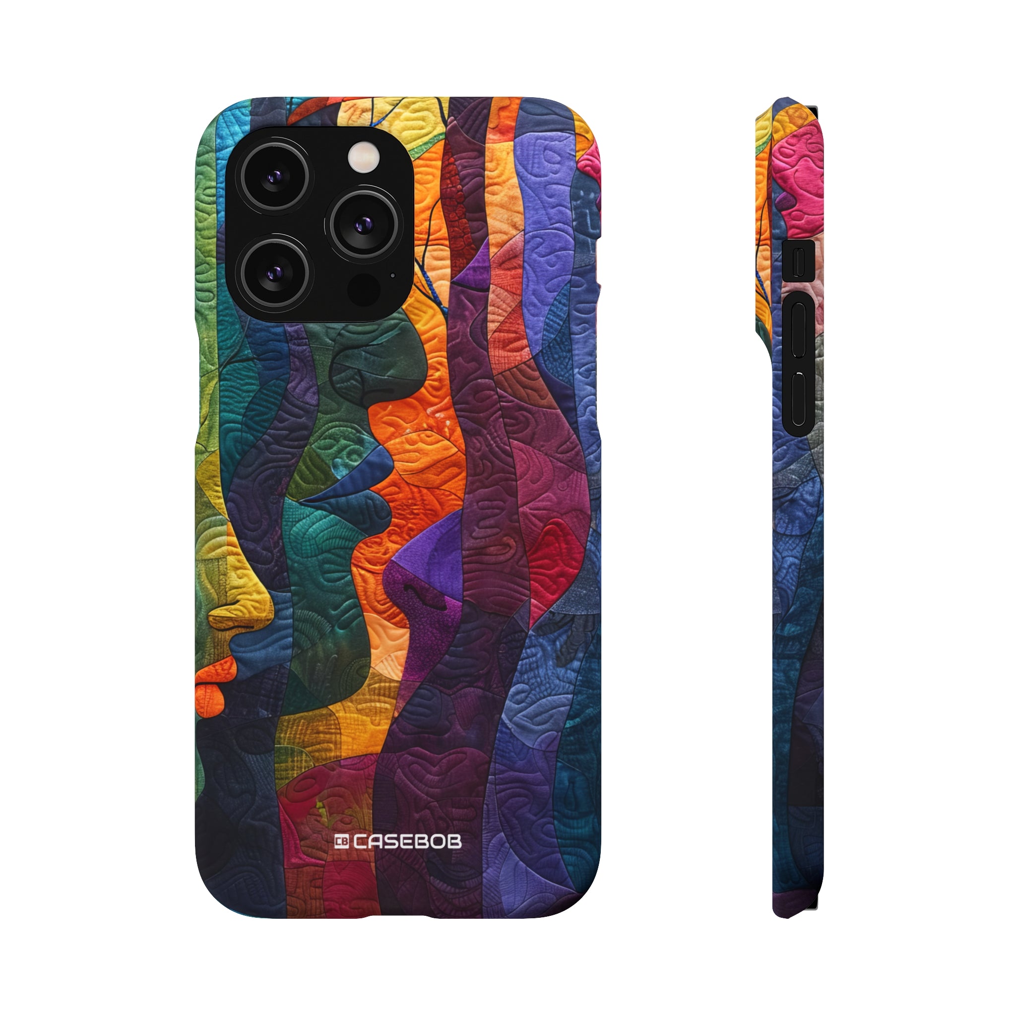 Interwoven Vibrance | Slim Phone Case for iPhone