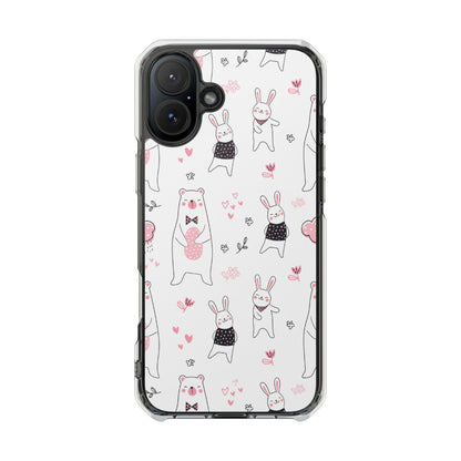 Bears Dance Playfully iPhone Case - Impact
