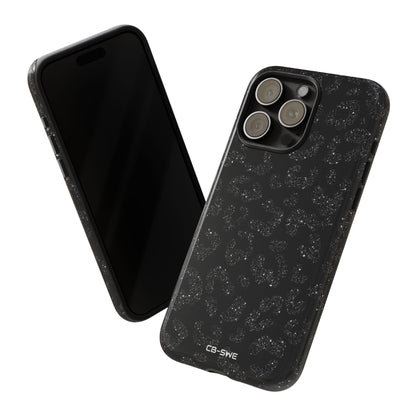 Glittery Leopard Elegance - iPhone Case