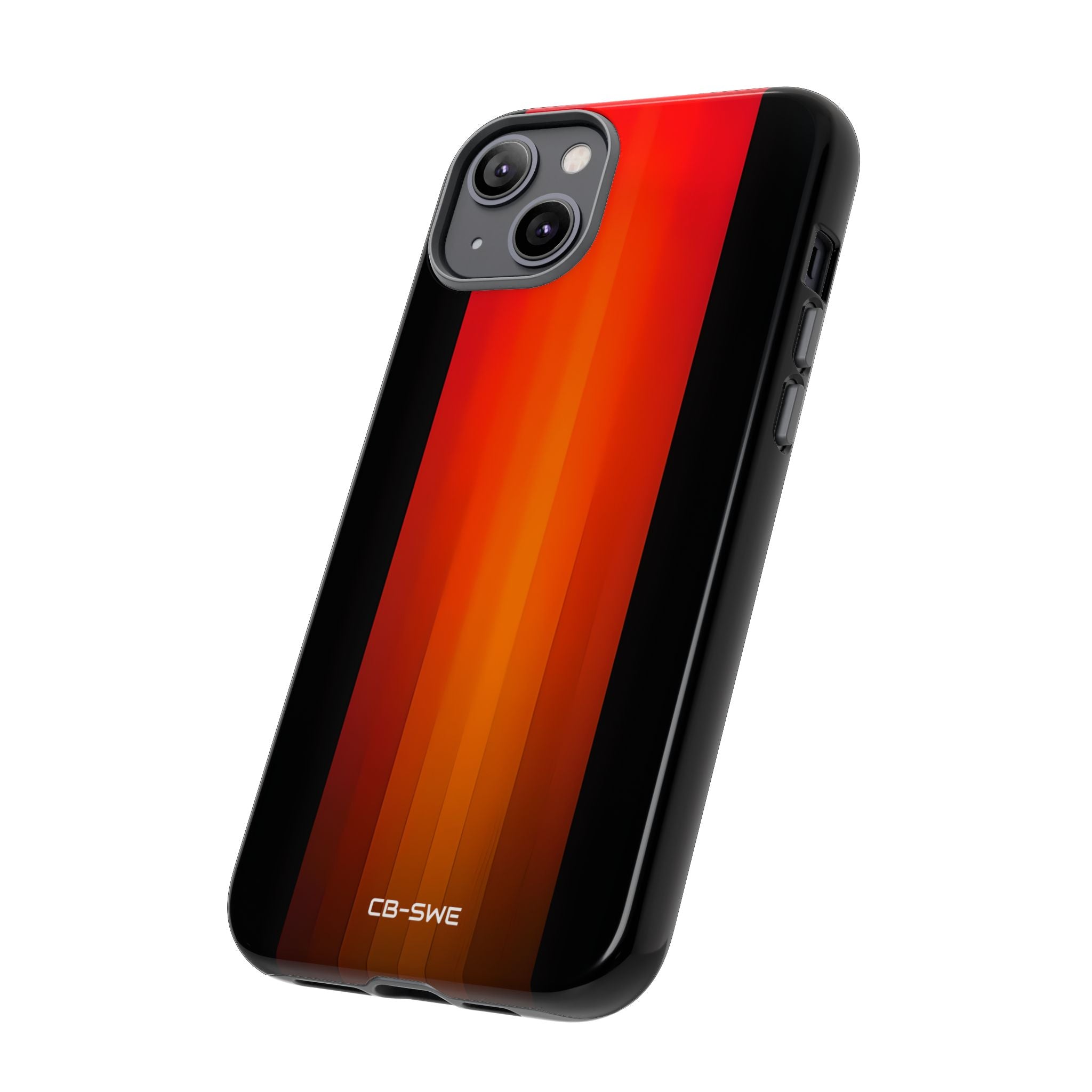 Fiery Symmetry Blaze - iPhone Case
