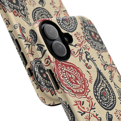 Vintage Paisley Elegance iPhone 16 | Tough+ Phone Case