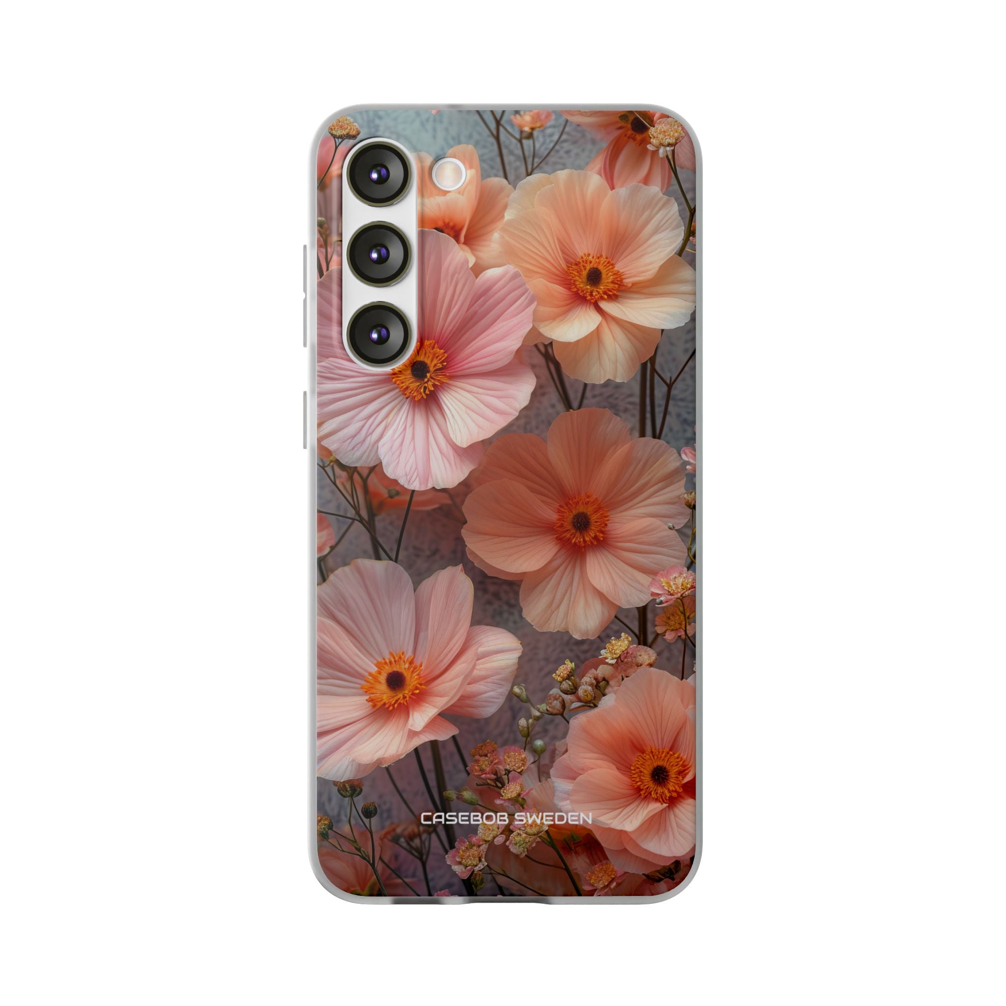 Serene Botanical Blooms - Flexi Samsung S23 Phone Case