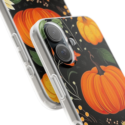 Pumpkin Glow iPhone 16 Case - Soft