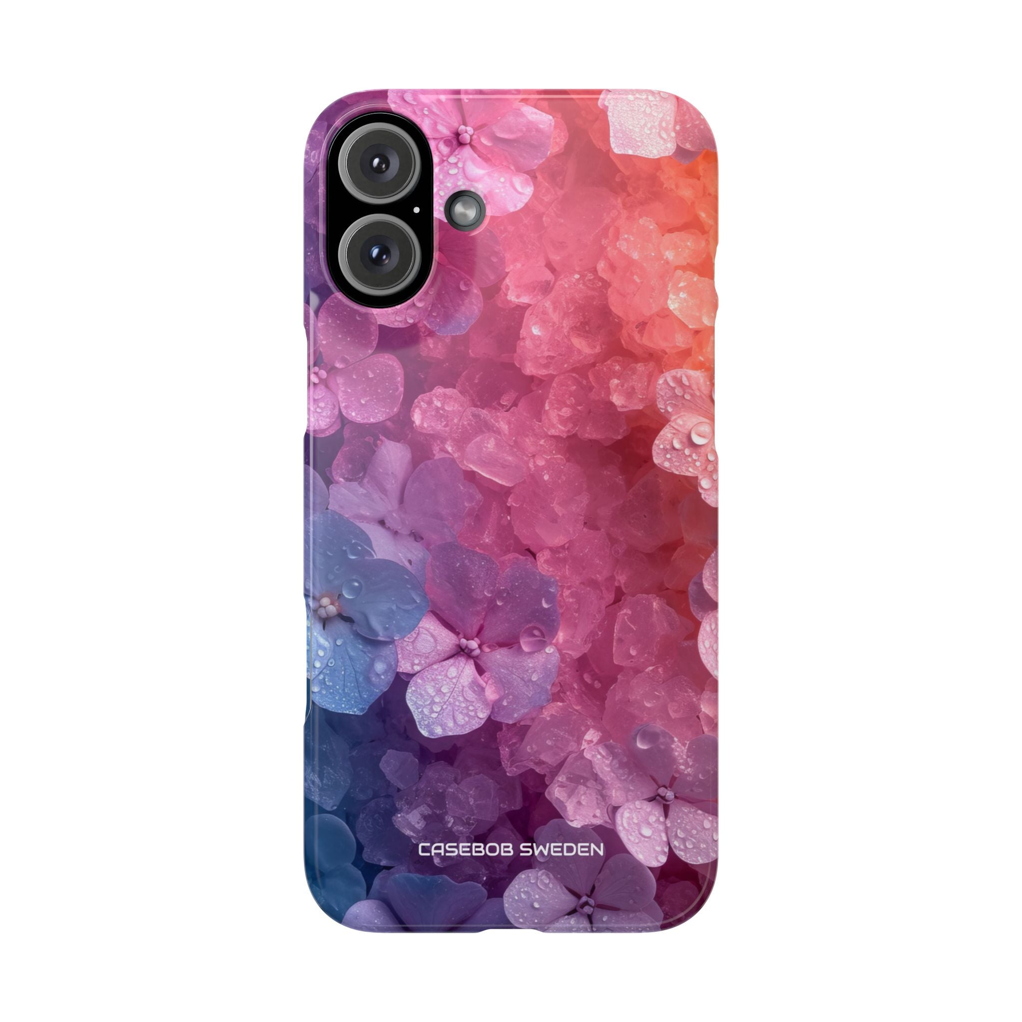 Floral Chill Blooms - Slim iPhone 16 Phone Case