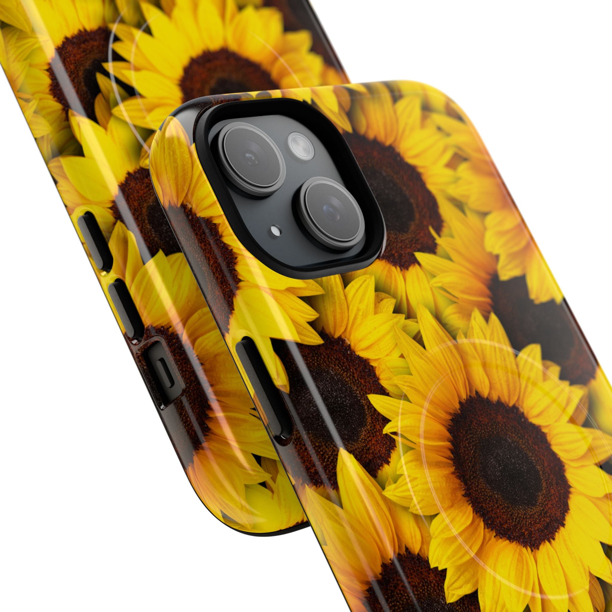 Sunflower Glow iPhone 15 Plus Case - Tough+