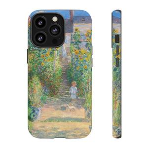 The Artist's Garden at Vétheuil - Protective Phone Case