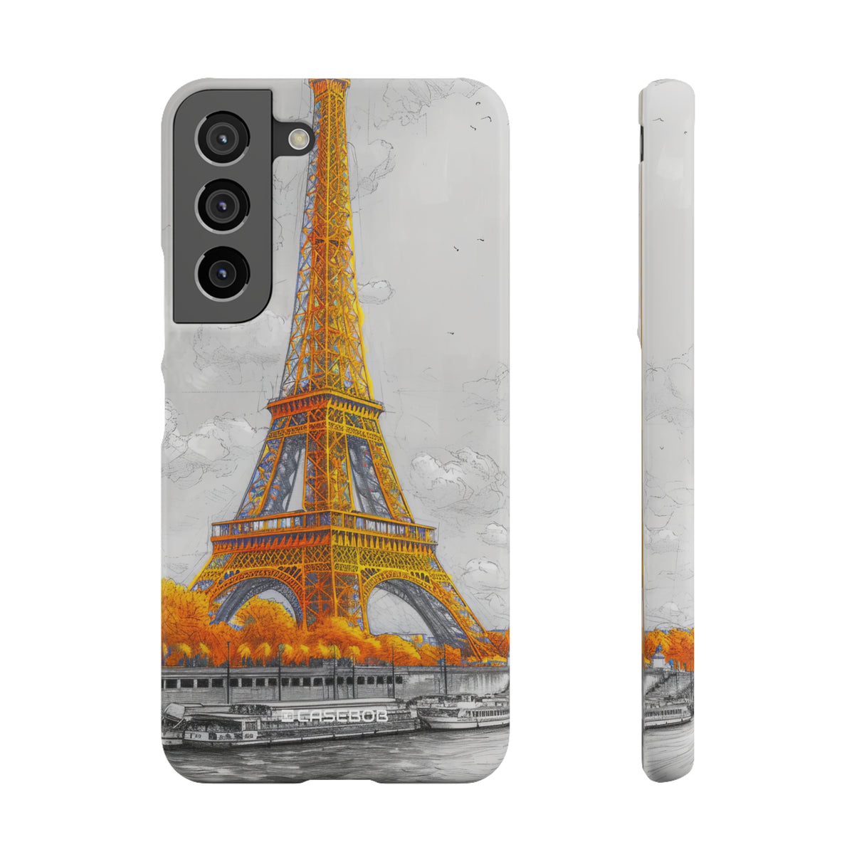 Autumnal Parisian Glow | Slim Phone Case for Samsung