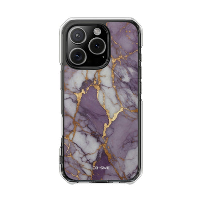 Lavender Veins Flow iPhone Case - Impact
