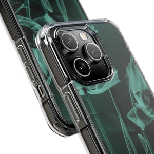 Botanical Transparency - Phone Case for iPhone (Clear Impact - Magnetic)