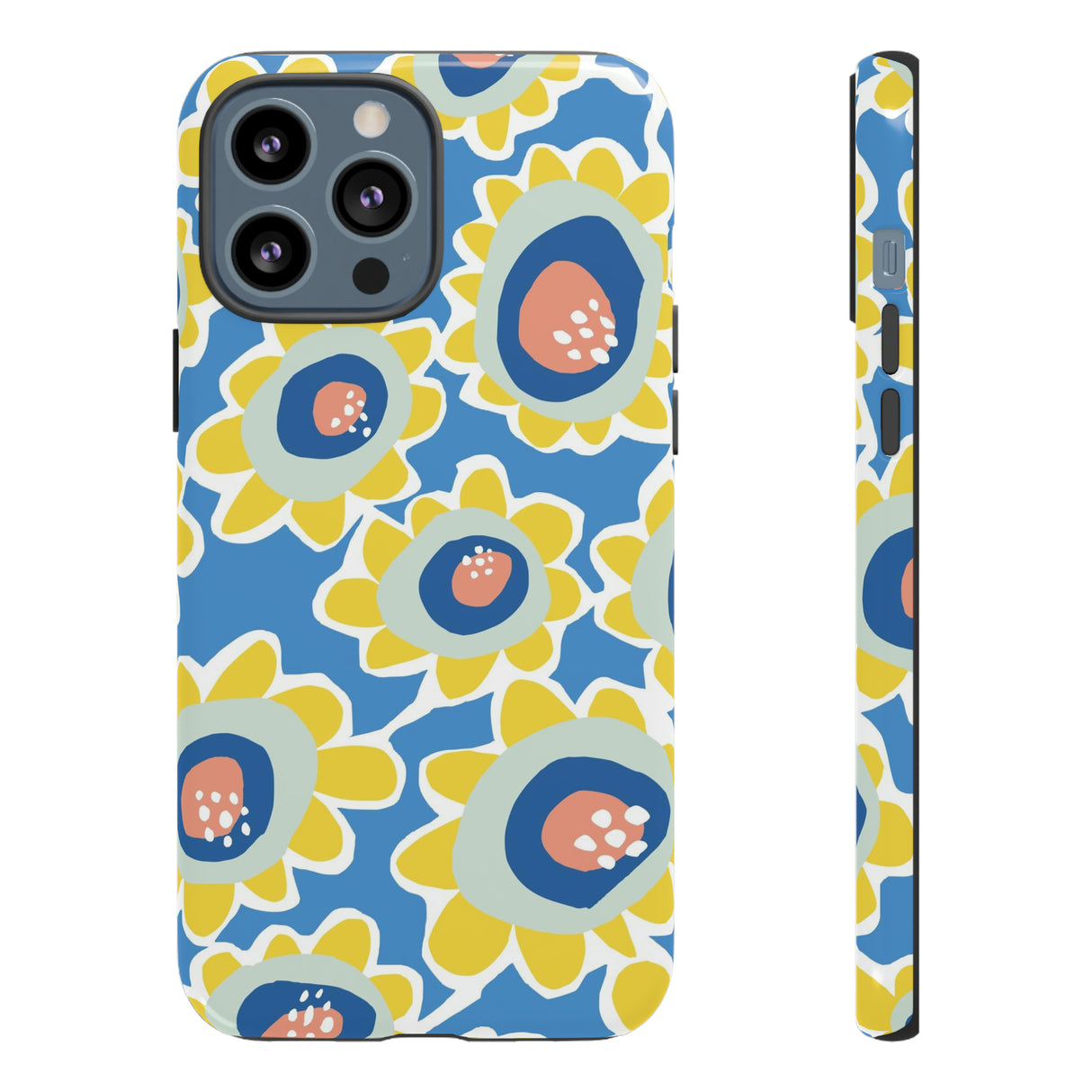 Summer Happy Flower - Protective Phone Case