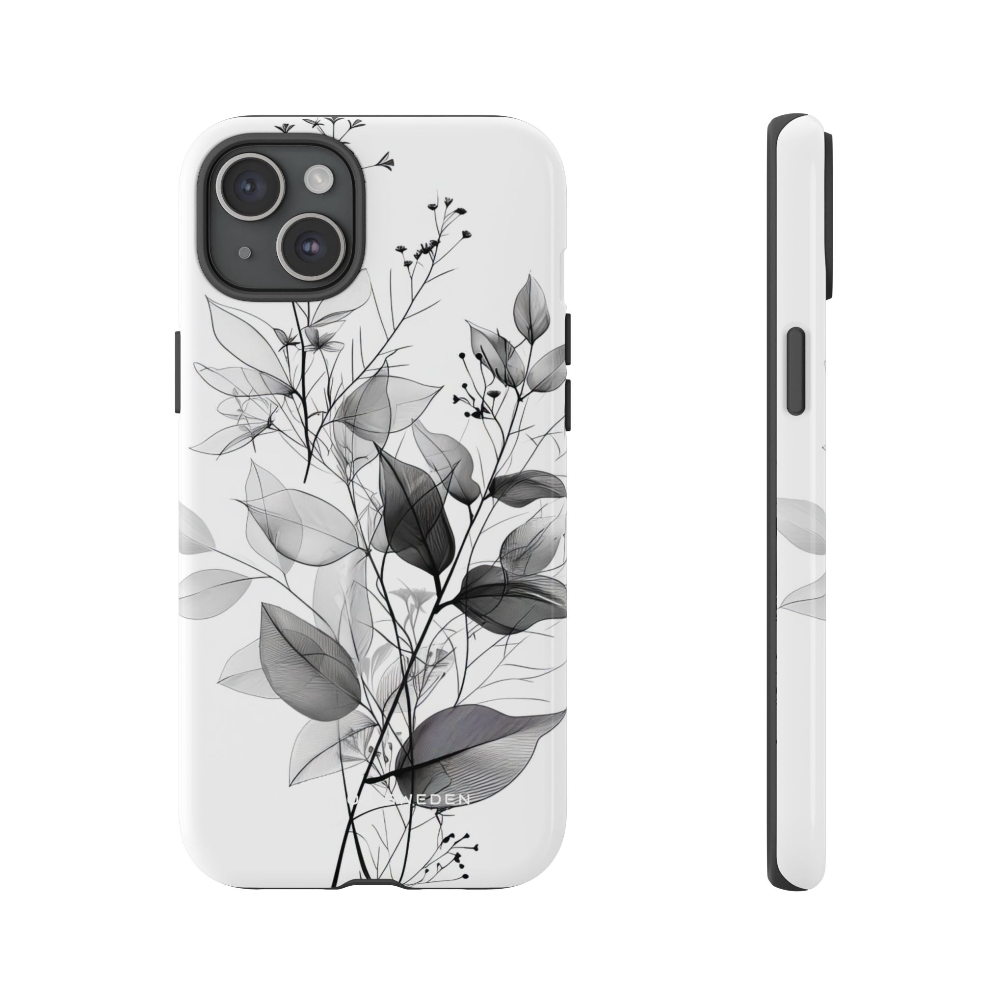 Botanical Line Harmony iPhone 15 - Tough Phone Case