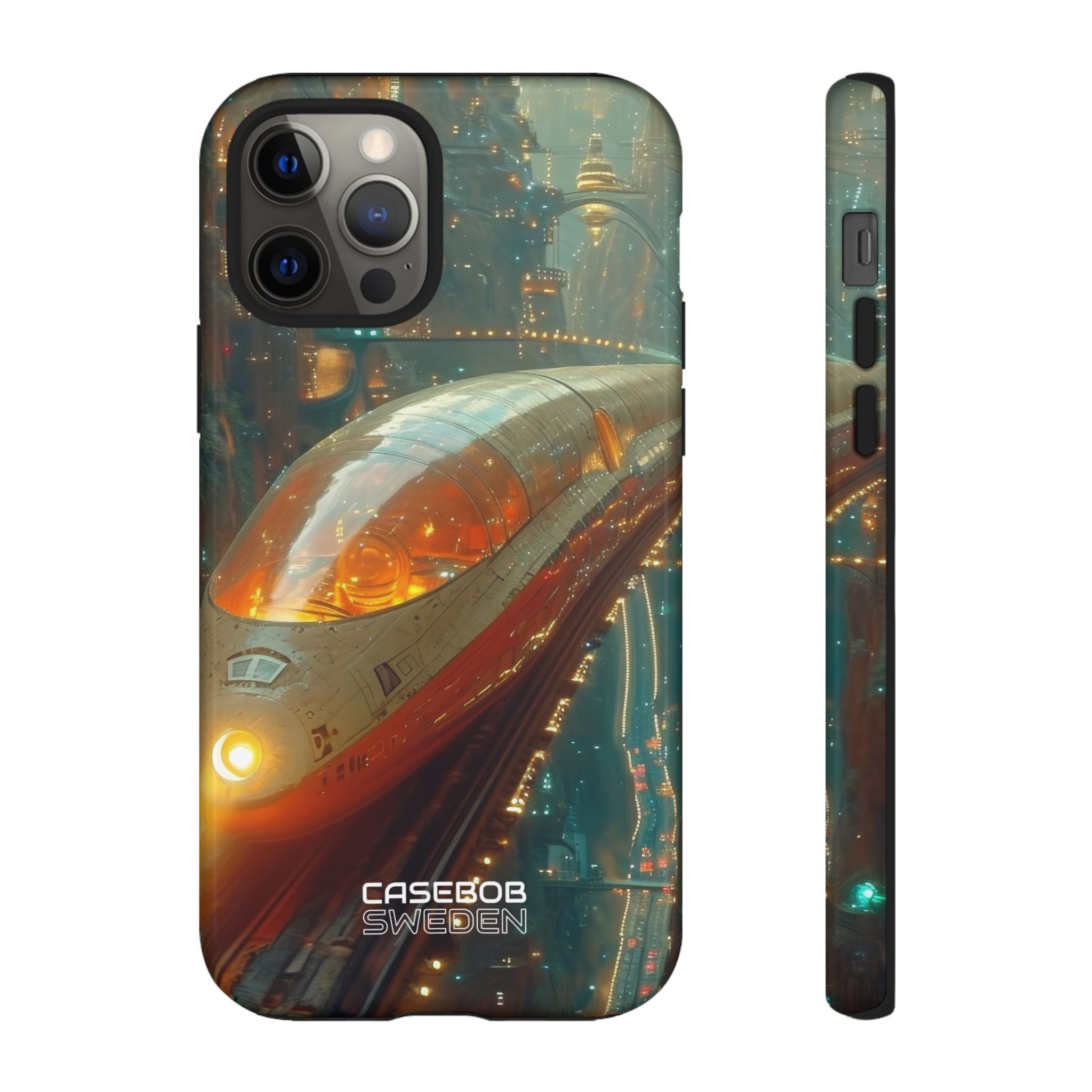 Futuristic Train Odyssey iPhone 12 - Tough