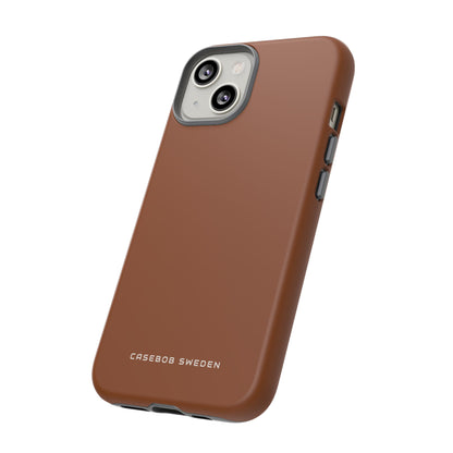 Saddle Brown iPhone 14 - Tough Phone Case