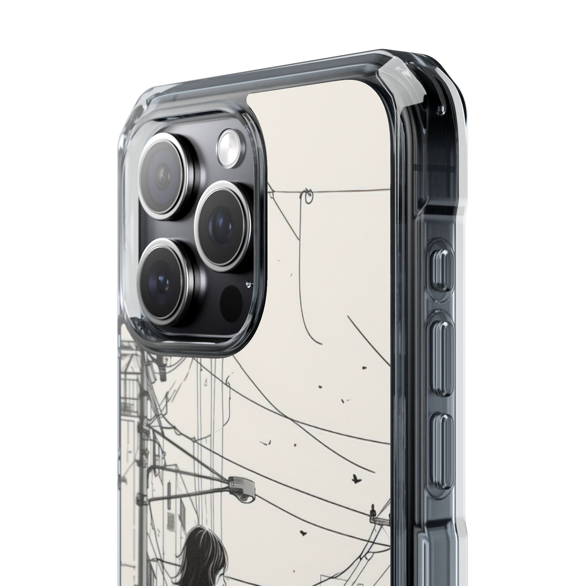 Urban Zen Serenity iPhone 15 - Clear Impact Phone Case