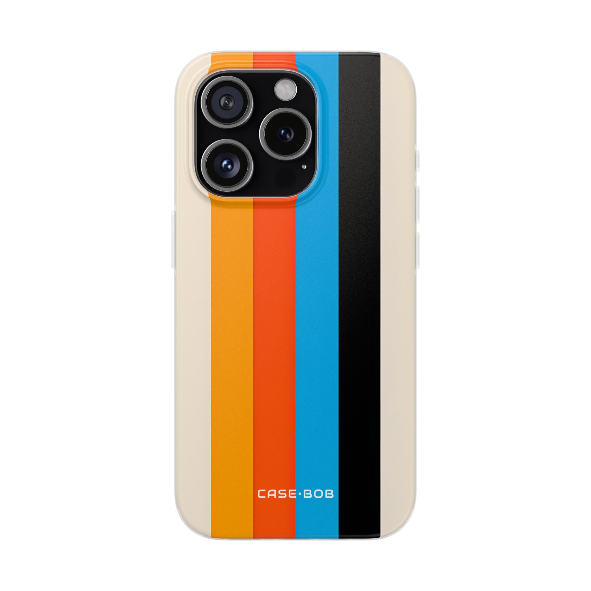 Vivid Stripe Harmony iPhone 15 Pro Case - Soft