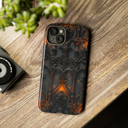 Ornate Ironwork Gothic - Protective Phone Case