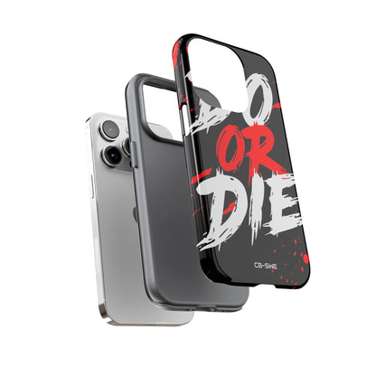 Intense Typography Contrast - iPhone Case