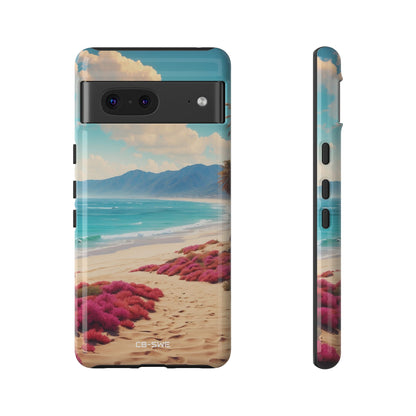 Footprints Trace Sand - Google Pixel Case