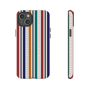 Modern Stripe Line - Protective Phone Case