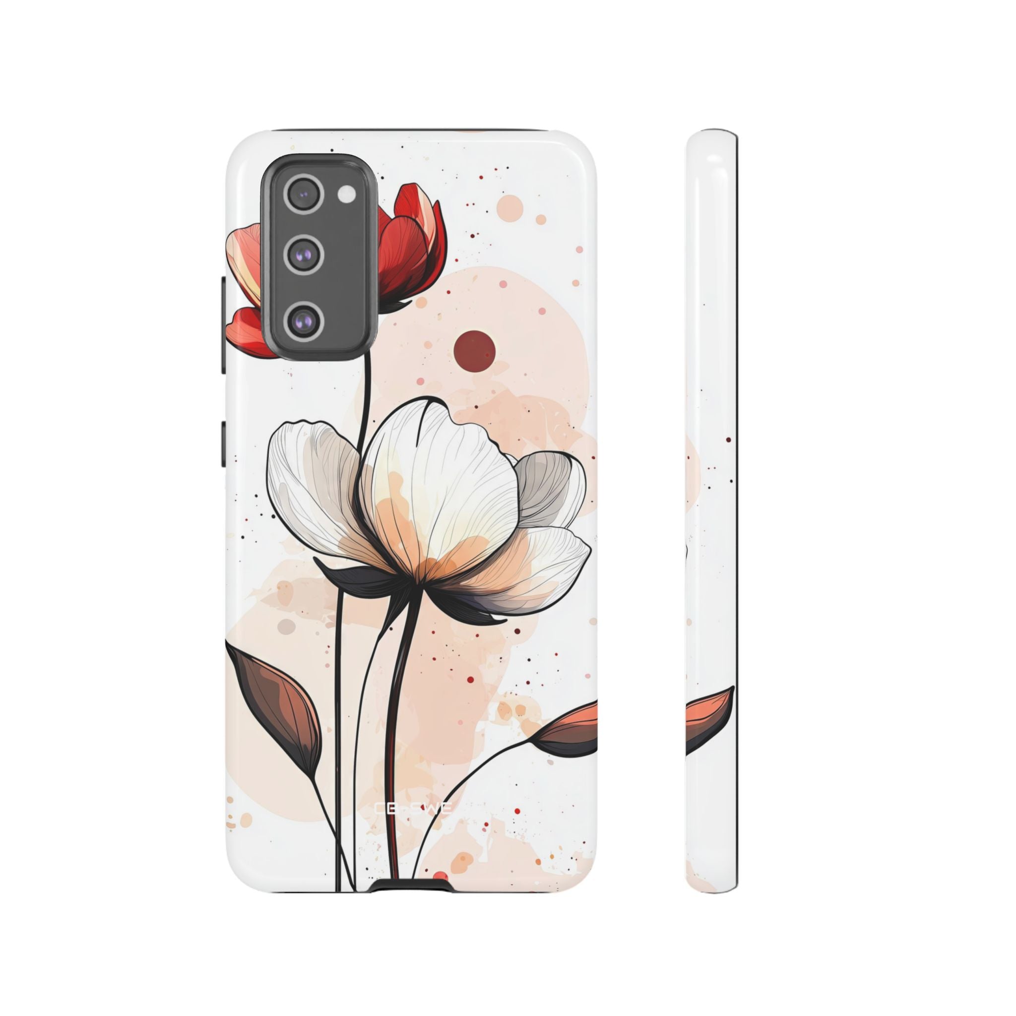 Vibrant Floral Elegance - Samsung Case