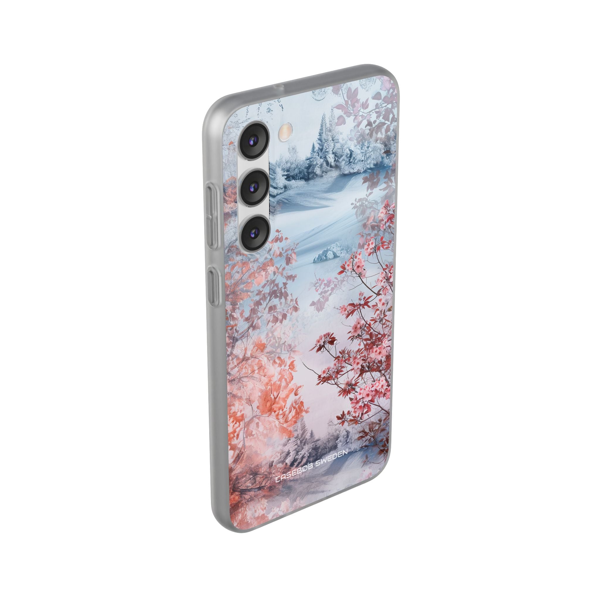 Floral Serenity Case - Flexi Samsung S23 Phone Case