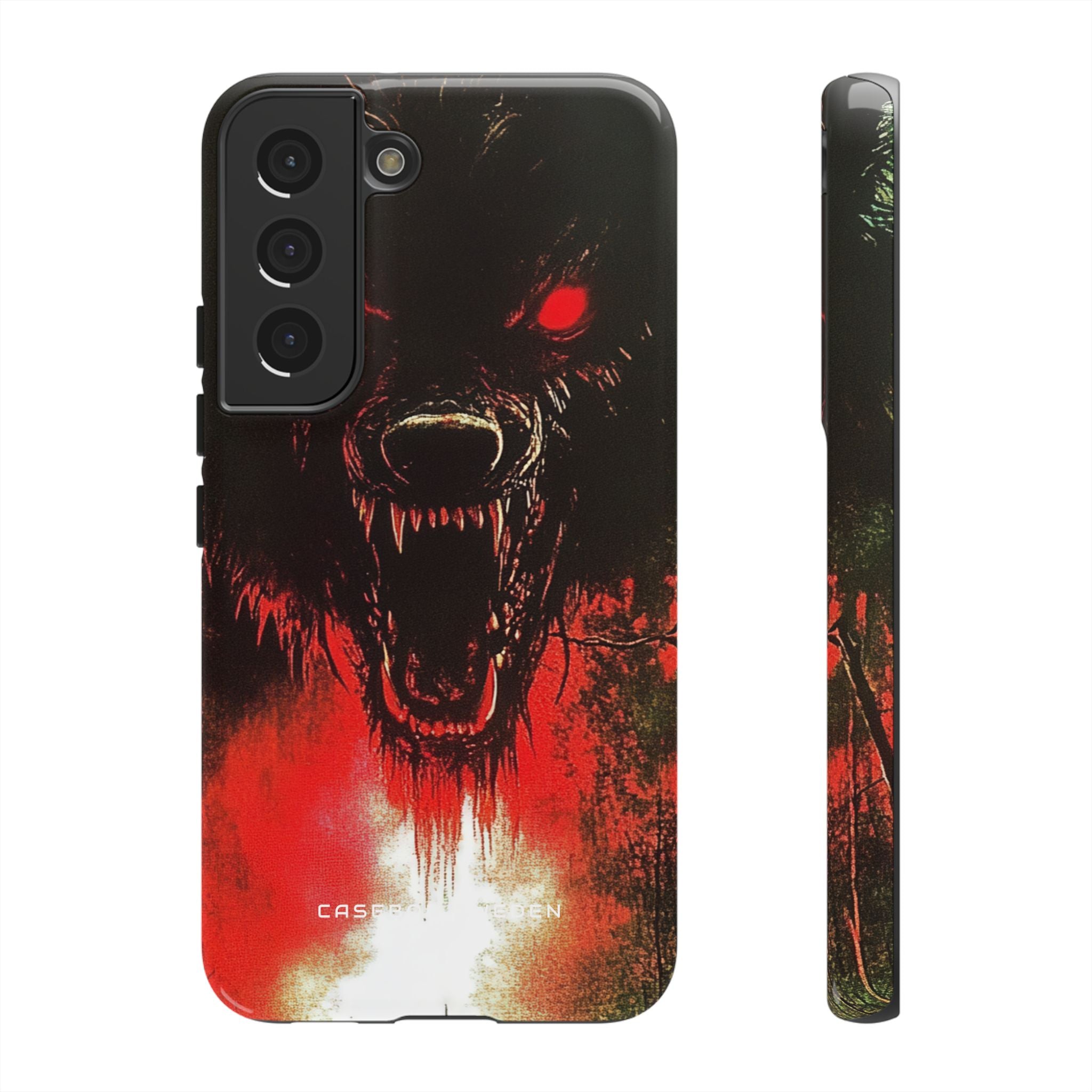 Bloodmoon Wolf's Lament  Samsung S22 - Tough Phone Case