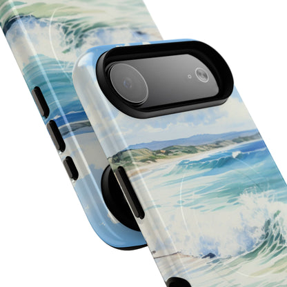 Foamy Wave Breeze iPhone 17 Air Case - Tough+