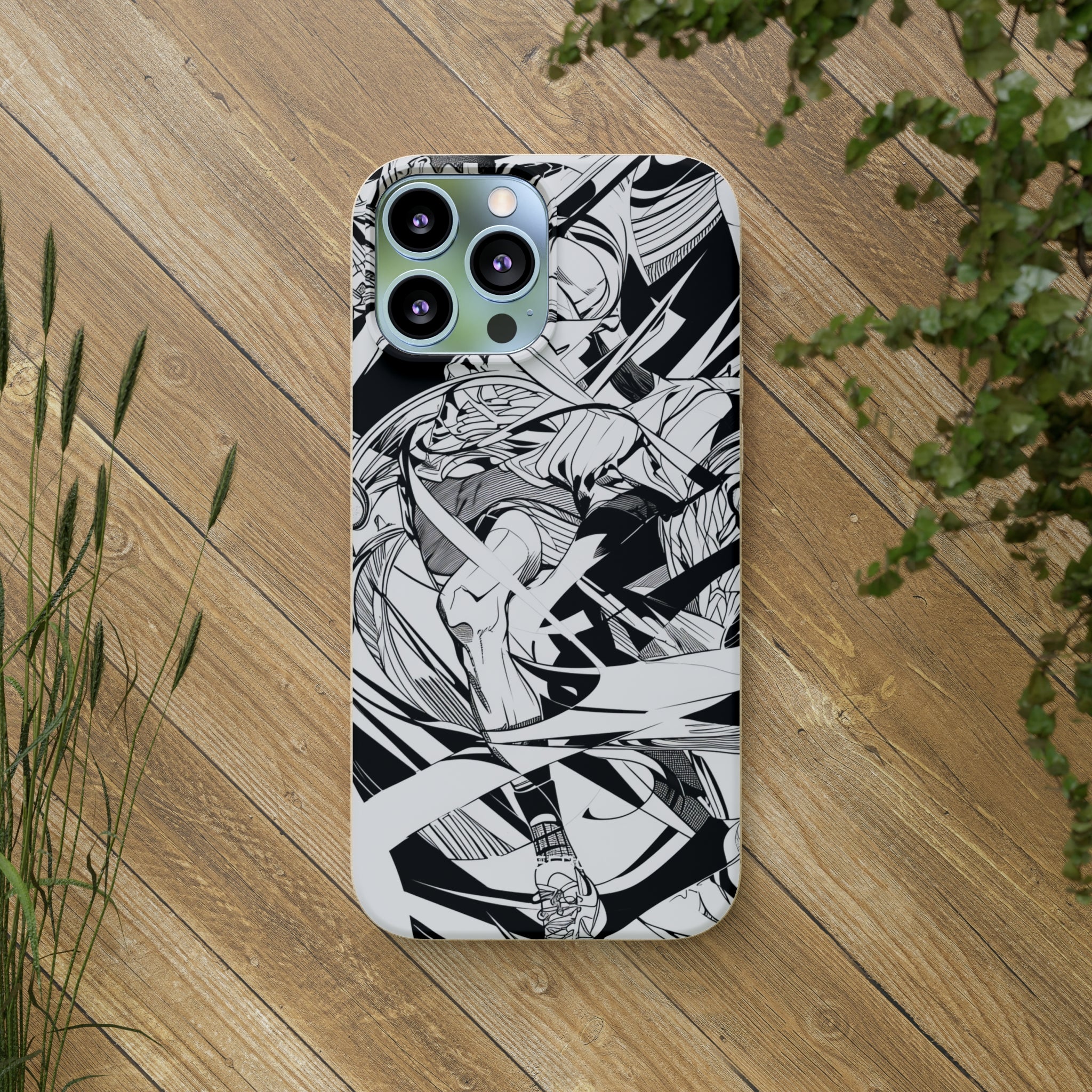 Dynamic Court Noir | Biodegradable Phone Case