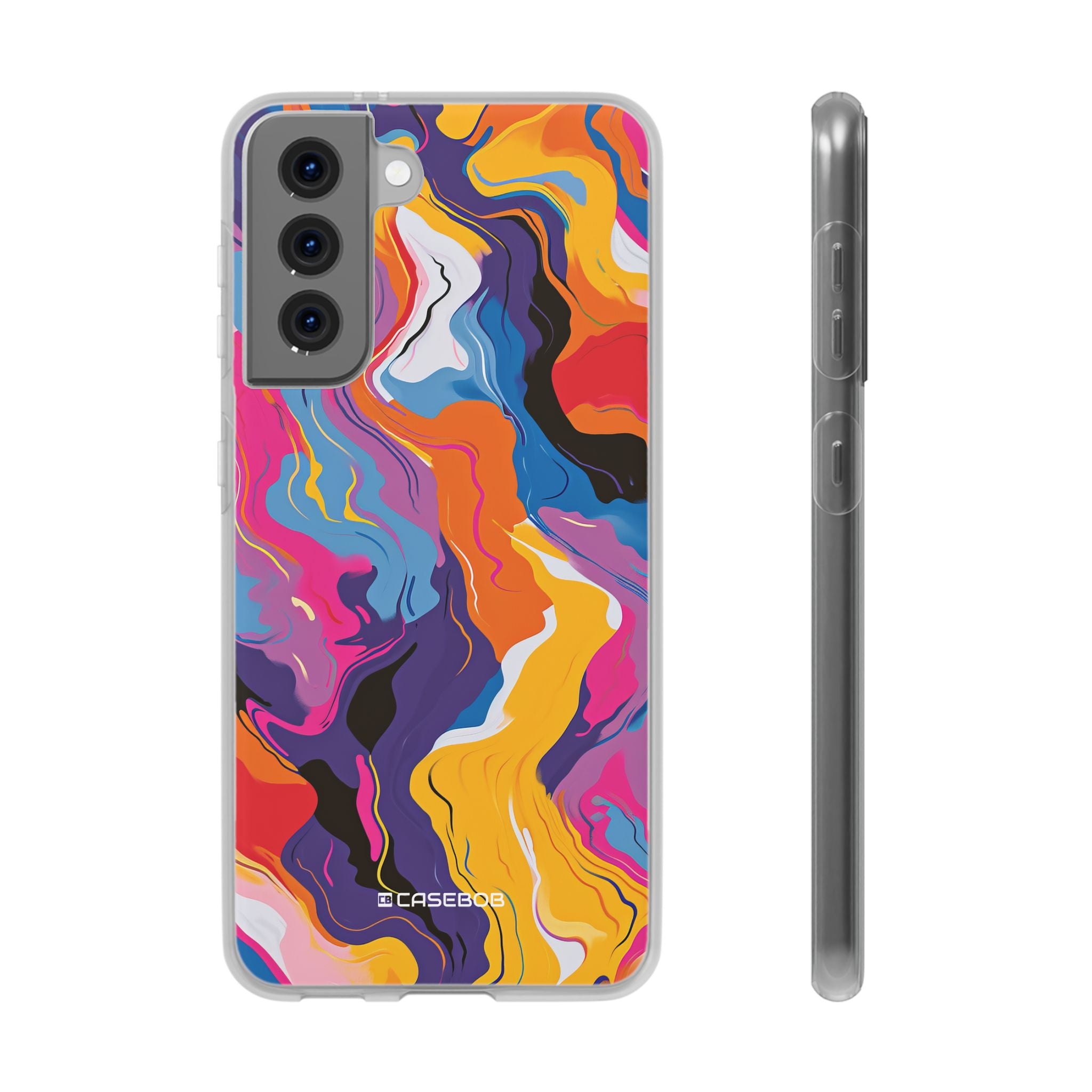 Bold Bright Pantone | Phone Case for Samsung (Flexible Case)