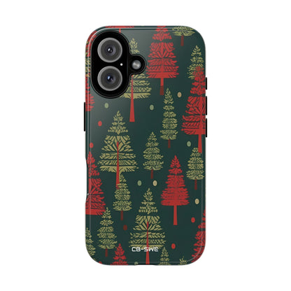 Trees Dance Playfully - iPhone Case