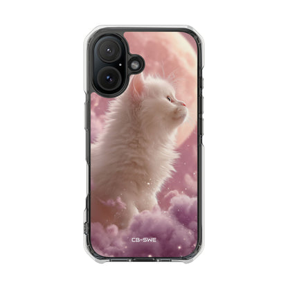 Lunar Cat Soars iPhone Case - Impact
