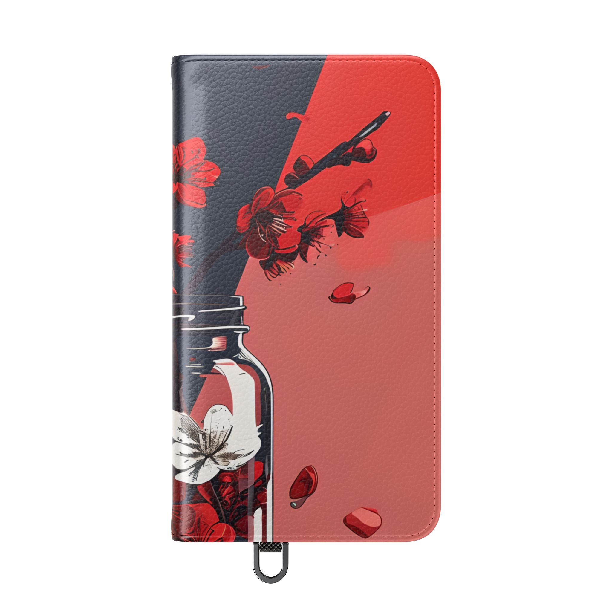 Cherry Blossom Jar - Samsung S24 Case - Wallet