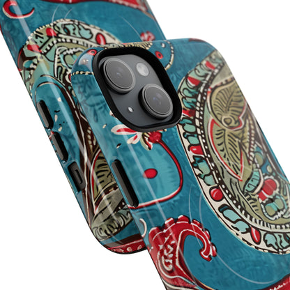 Vintage Paisley Elegance iPhone 15 | Tough+ Phone Case