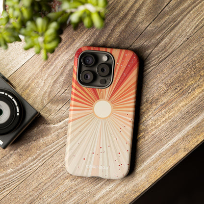 Solar Bloom iPhone 15 Pro Case - Tough