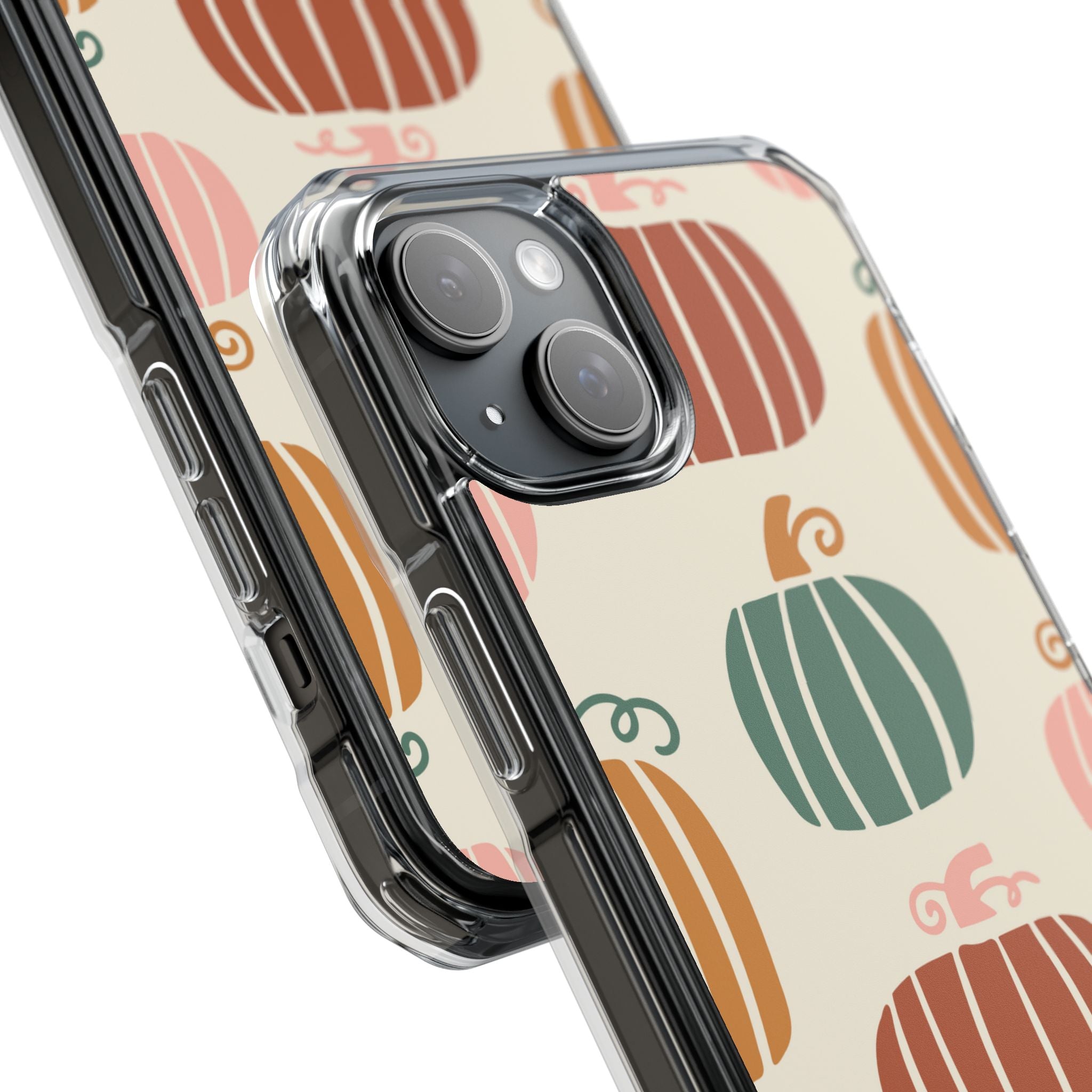Whimsical Pumpkin Harmony iPhone Case - Impact
