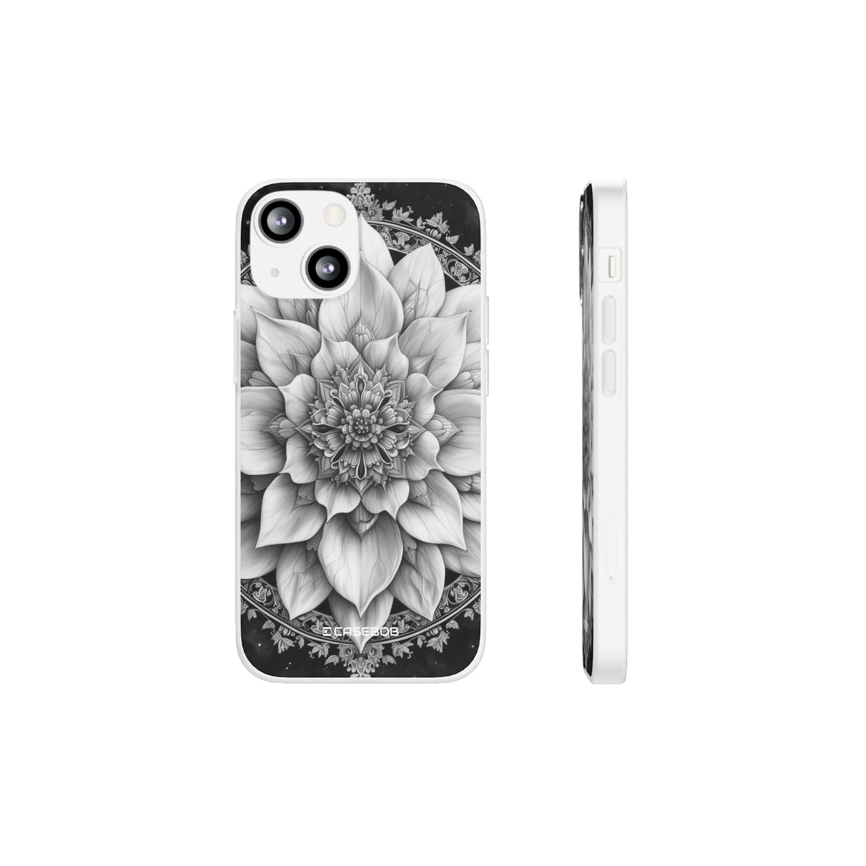 Celestial Mandala Harmony | Flexible Phone Case for iPhone