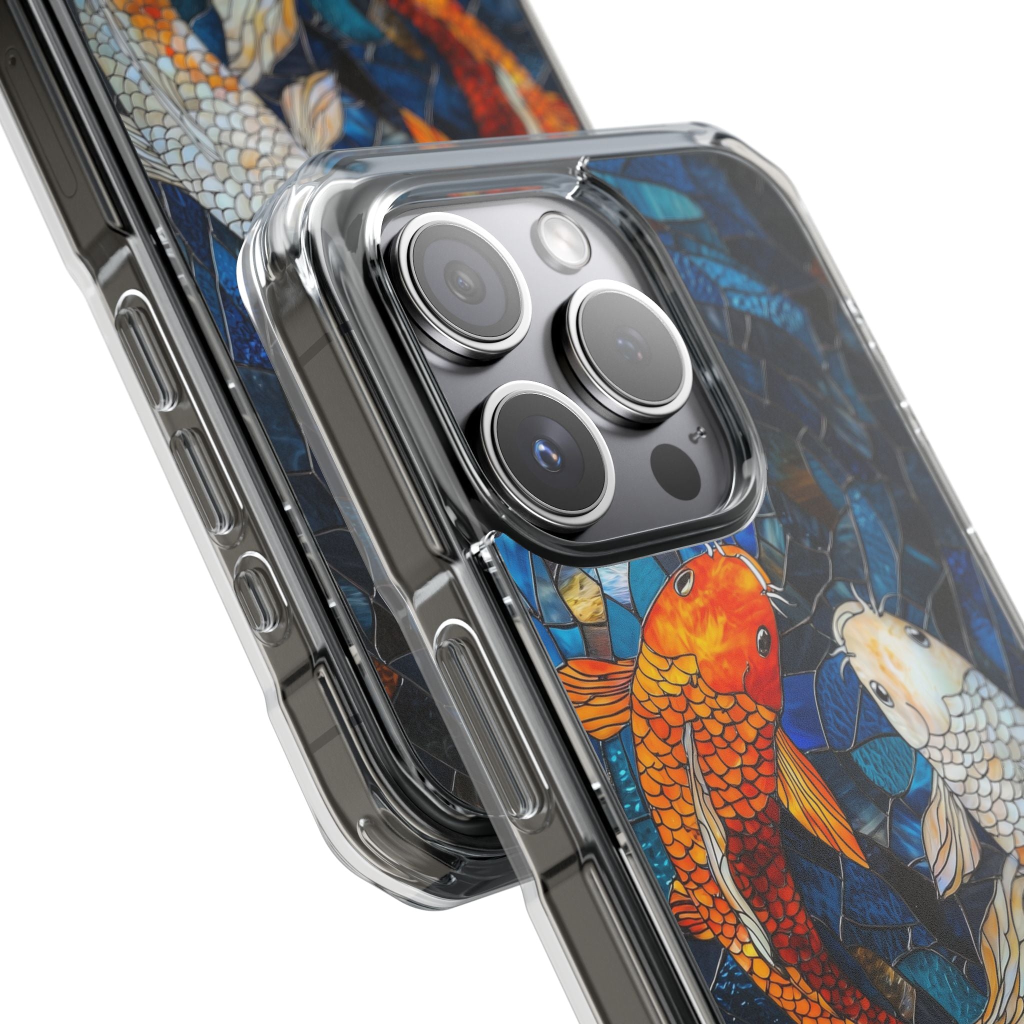 Koi Fish Swim iPhone Case - Impact
