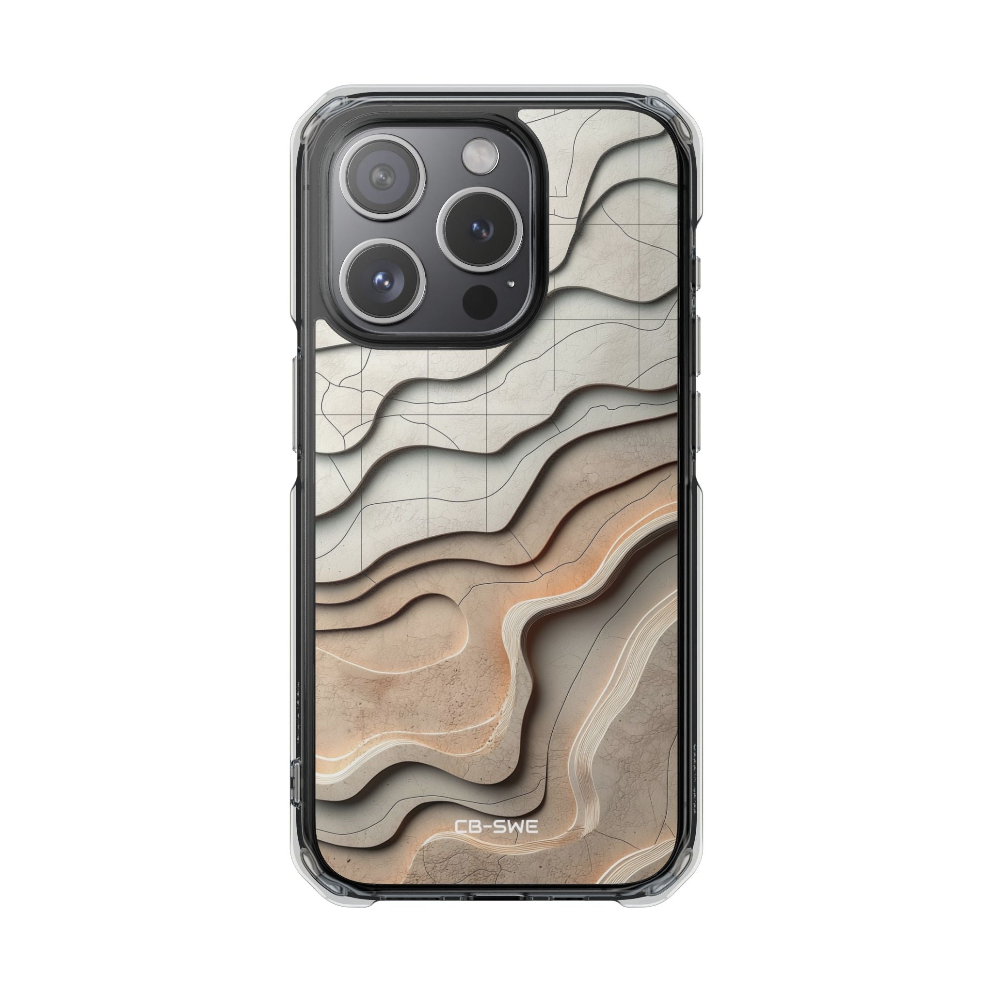 Waves Embrace Earth iPhone Case - Impact