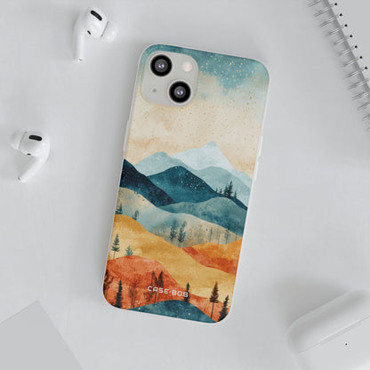 Moonlit Mountains iPhone 13 - Soft